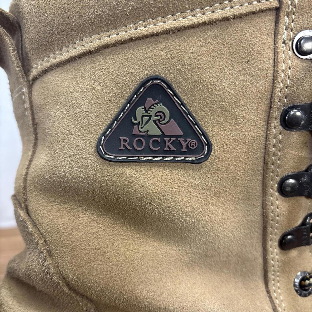 ROCKY JASPER 7856 MENS THINSULATE STEEL SHANK LEATHER BOOTS SIZE 7 M - Picture 11 of 12